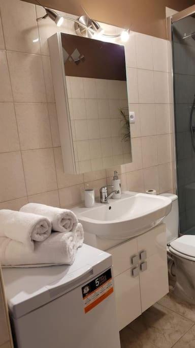 Cozy Modern Apartment Sunrise Studio 35M2 Balcony 3 Persons Krakow Ngoại thất bức ảnh