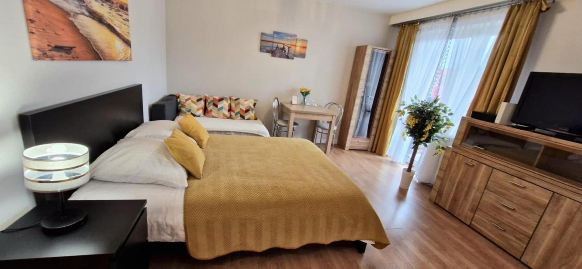 Cozy Modern Apartment Sunrise Studio 35M2 Balcony 3 Persons Krakow Ngoại thất bức ảnh